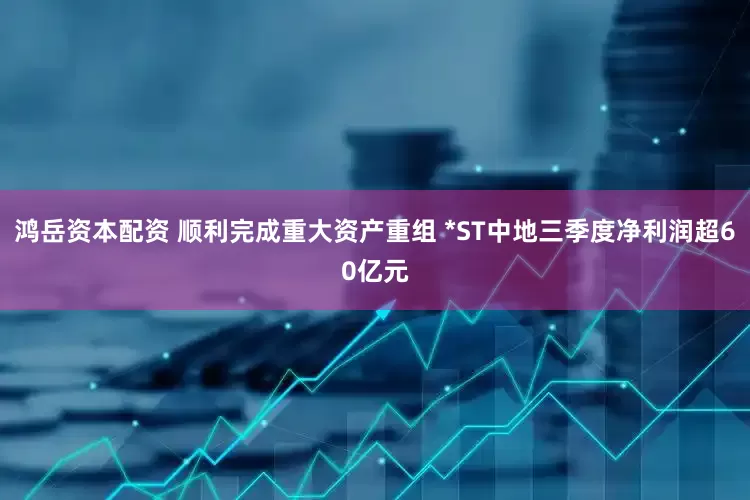 鸿岳资本配资 顺利完成重大资产重组 *ST中地三季度净利润超60亿元