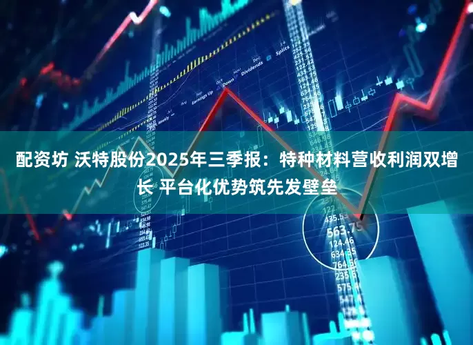 配资坊 沃特股份2025年三季报：特种材料营收利润双增长 平台化优势筑先发壁垒