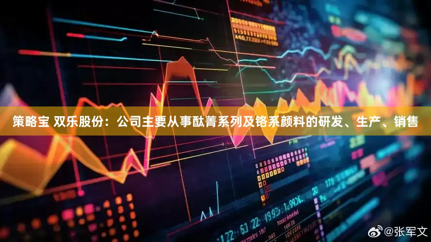 策略宝 双乐股份：公司主要从事酞菁系列及铬系颜料的研发、生产、销售